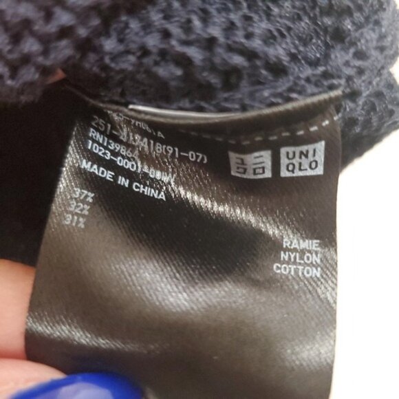 Uniqlo Rugby Knit Sweater Unisex Size XL - Picture 6 of 7